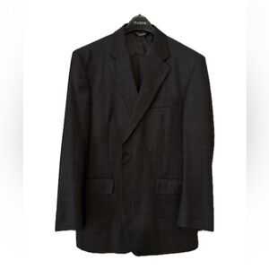 Jos. A. Bank Black Sport Coat with Notched Lapels